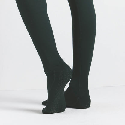 NikeSKIMS MATTE FOOTSIE GRIP LEGGING | DARK TEAL