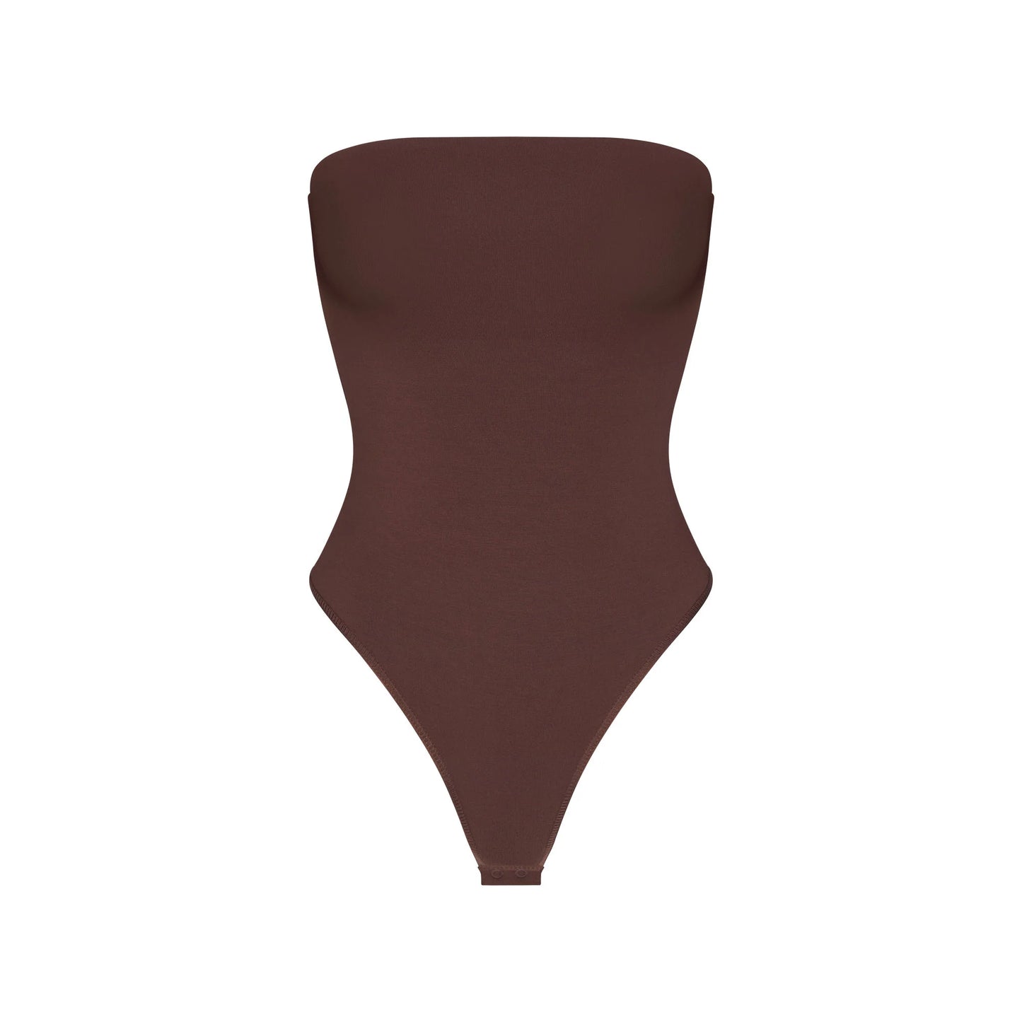 SMOOTH LAYERS STRAPLESS BODYSUIT | COCOA