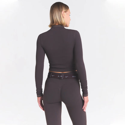 NikeSKIMS RIBBED SEAMLESS ZIP UP CROP JACKET | PHOENIX