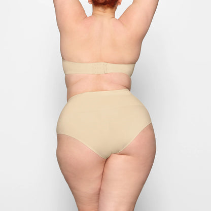 SMOOTHING INTIMATES HIGH-WAISTED BRIEF | SAND
