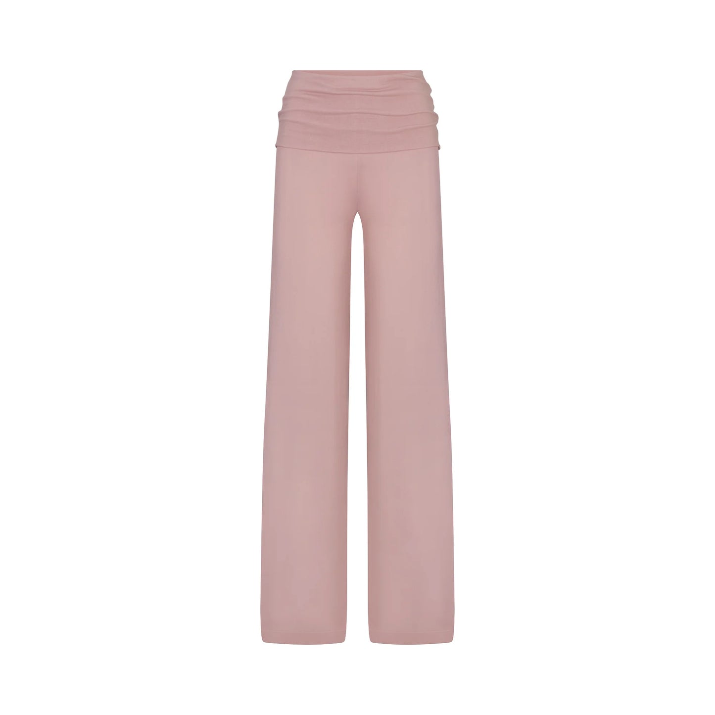 NikeSKIMS STRETCH KNIT FOLDOVER WIDE LEG PANT | HIMALAYAN