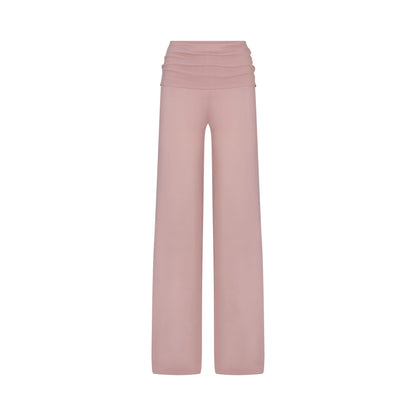 NikeSKIMS STRETCH KNIT FOLDOVER WIDE LEG PANT | HIMALAYAN